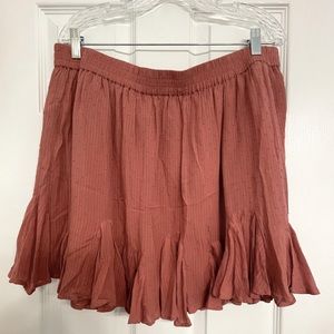 LOFT flounce skirt XL